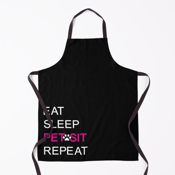 Item preview, Pink Eat Sleep Pet Sit Repeat Design designed and sold by beccaveedesigns.