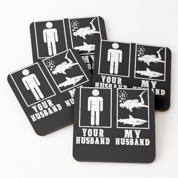 Item preview, Your Husband My Husband scuba diving - funny scuba diving gift idea designed and sold by Live  Today.