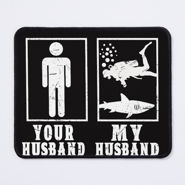 Item preview, Your Husband My Husband scuba diving - funny scuba diving gift idea designed and sold by Live Today.