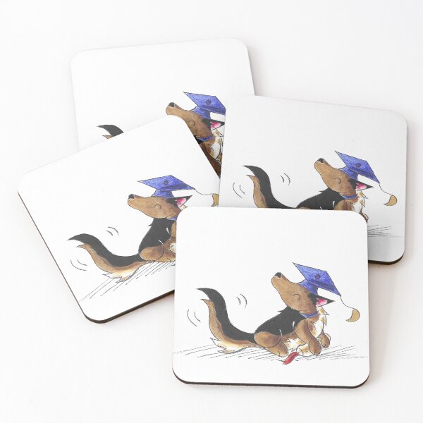 Item preview, German Shepherd Grad (Thank You Card) designed and sold by KOKeefeArt.