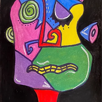 Artwork thumbnail, PicassoEsque by RandaRubyRed