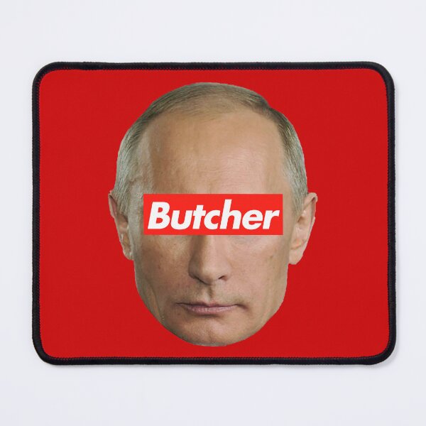 Item preview, Putin Butcher (on red) designed and sold by Thelittlelord.
