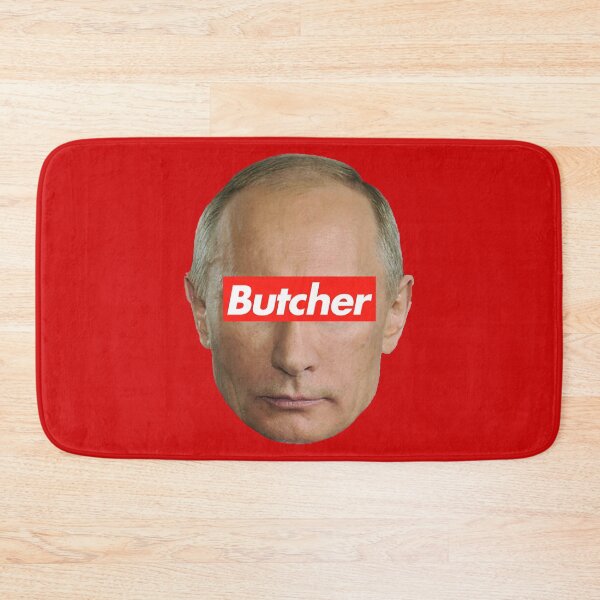 Item preview, Putin Butcher (on red) designed and sold by Thelittlelord.
