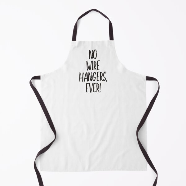 Item preview, No wire hangers, ever! (black) designed and sold by didijuca.