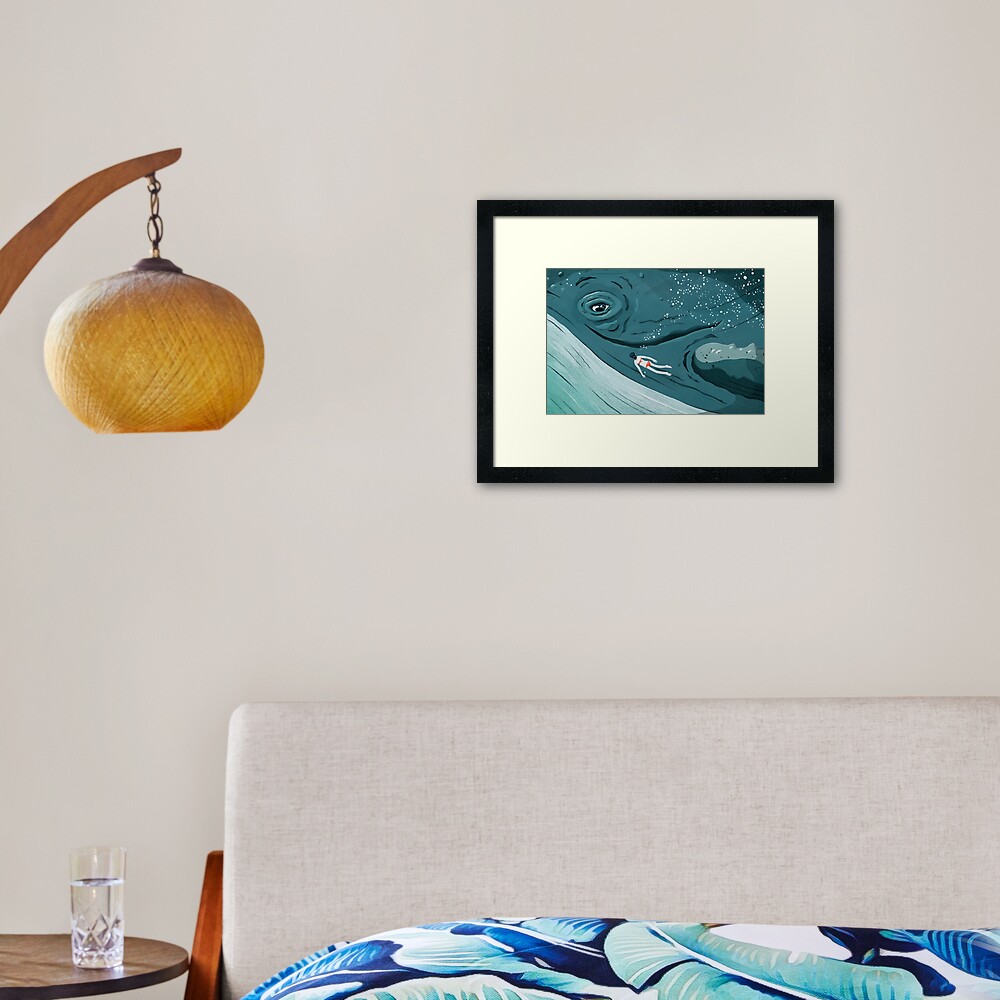 Item preview, Framed Art Print designed and sold by vonik.