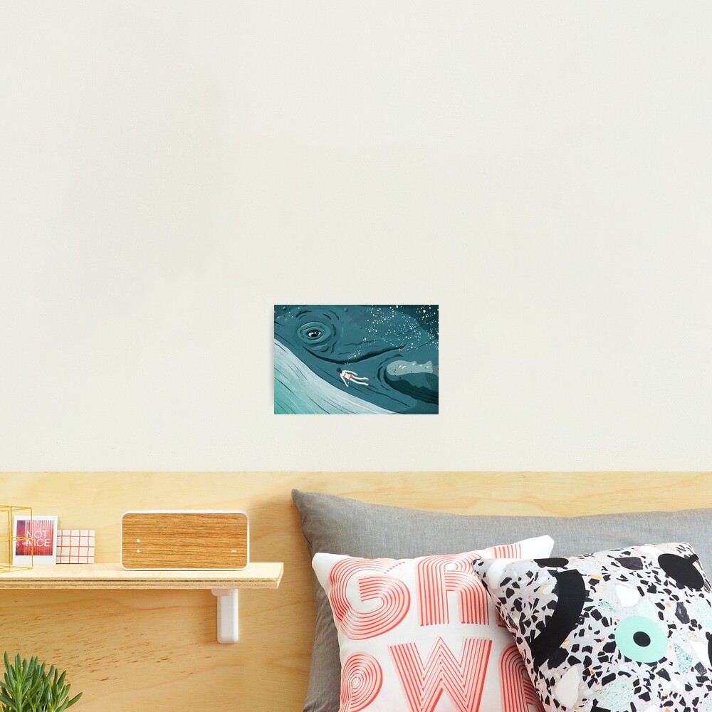 Whale dive Photographic Print