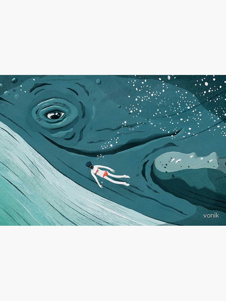 Thumbnail 3 of 3, Photographic Print, Whale dive designed and sold by vonik.