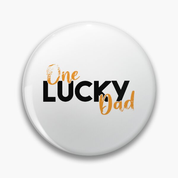 Item preview, One Lucky Dad | One Lucky Daddy | Sticker designed and sold by Hamdiiii.