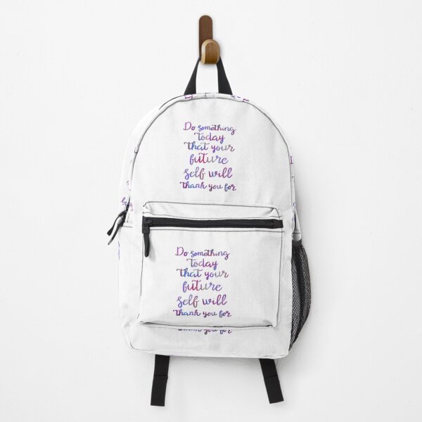 Item preview, Do something today that your future self will thank you for motivational Quote. designed and sold by ManifestoDesign.
