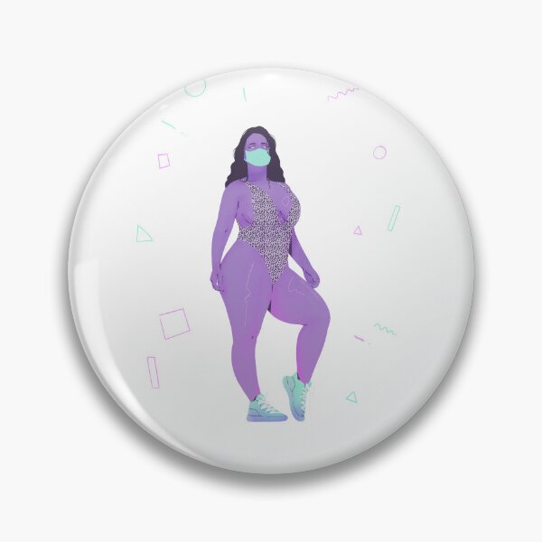 Item preview, Purple girl in cool cyan sneakers designed and sold by Rickard Bengtsson.