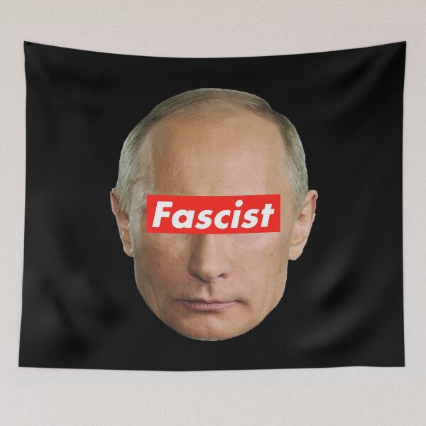 Item preview, Putin Fascist (on black) designed and sold by Thelittlelord.