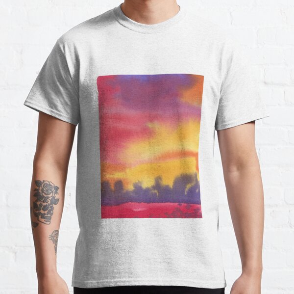 pinkie purple sunset Classic T-Shirt