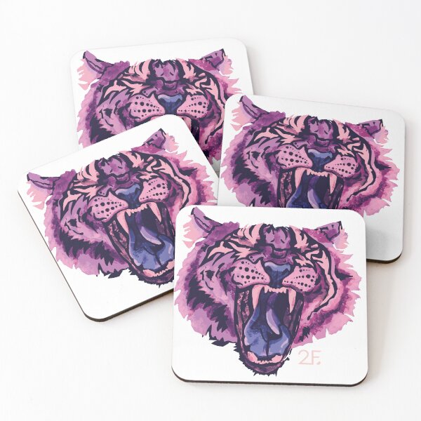 Item preview, Berry Bengal Tiger Rawr designed and sold by 2FunkiDesigns.