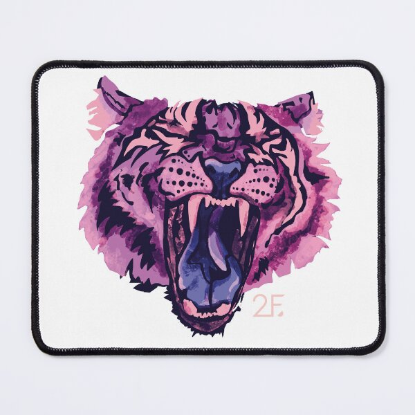 Item preview, Berry Bengal Tiger Rawr designed and sold by 2FunkiDesigns.