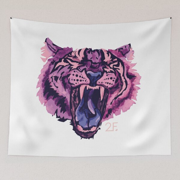 Item preview, Berry Bengal Tiger Rawr designed and sold by 2FunkiDesigns.
