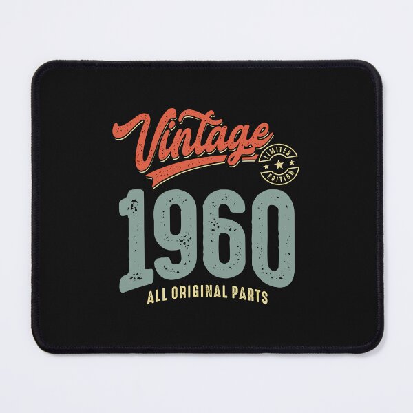 Item preview, Vintage Born in 1960 64th Birthday Retro Classic designed and sold by cidolopez.