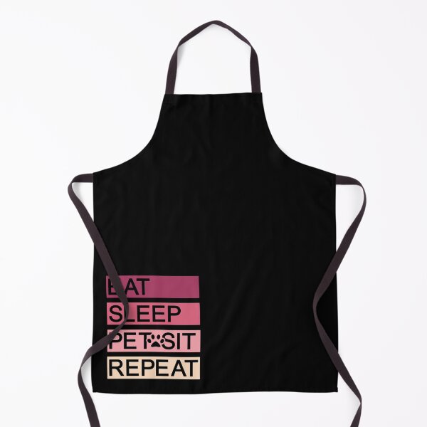 Item preview, Multi-Shade Pink Eat Sleep Pet Sit Repeat Design designed and sold by beccaveedesigns.
