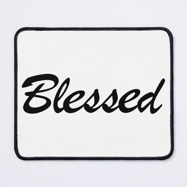 Item preview, blessed designed and sold by justplainwords.