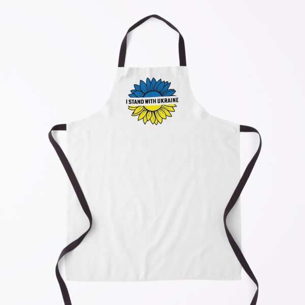 Item preview, I Stand with Ukraine Sunflower Yellow Blue Ukrainian Flag designed and sold by KateBilous.