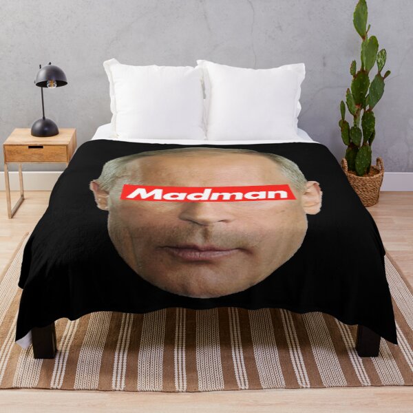 Item preview, Putin Madman (on black) designed and sold by Thelittlelord.