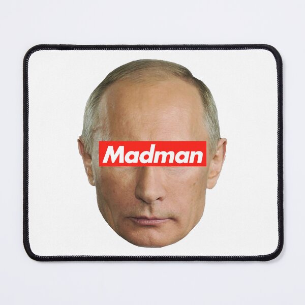 Item preview, Putin Madman (on white) designed and sold by Thelittlelord.