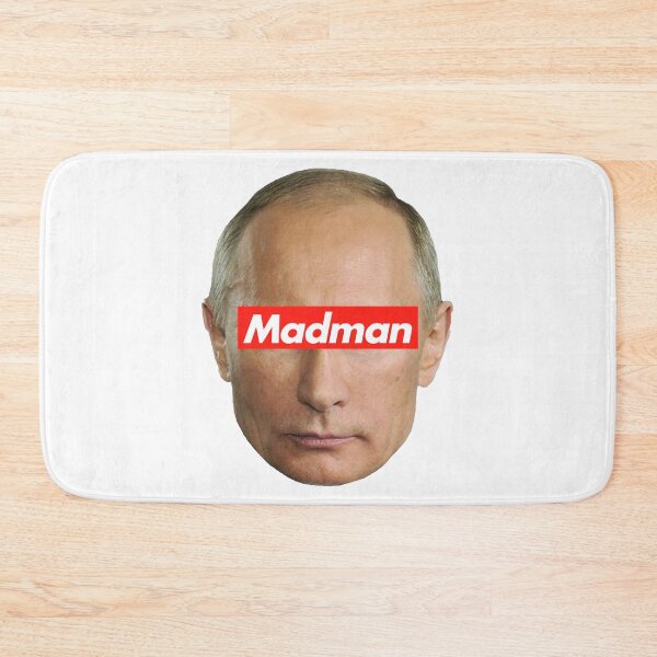Item preview, Putin Madman (on white) designed and sold by Thelittlelord.