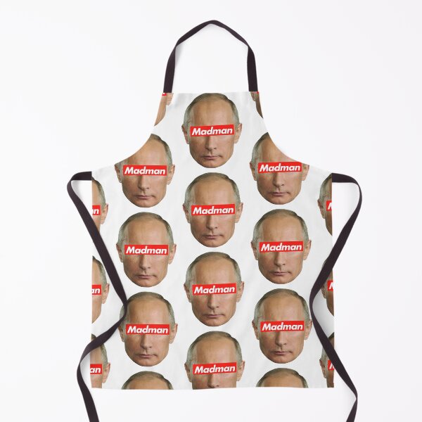 Item preview, Putin Madman (on white) designed and sold by Thelittlelord.