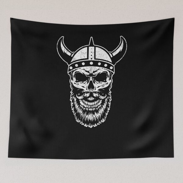Item preview, Viking Skull designed and sold by Suzy Perez Art.