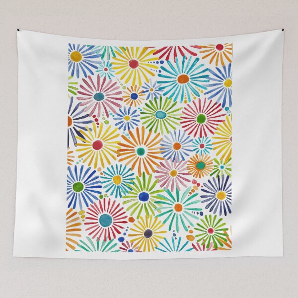 Item preview, watercolor floral print designed and sold by Giulia  Palazzo.