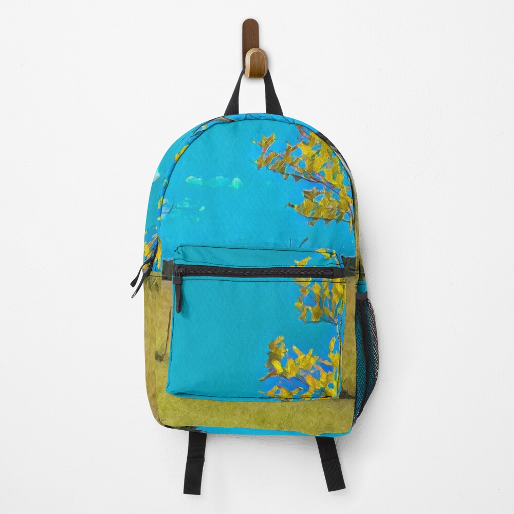 Vista previa del artículo con la obra «Mochila», diseñado y vendido por RandaRubyRed.