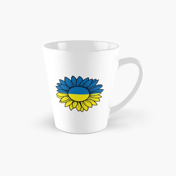 Item preview, I Stand with Ukraine Sunflower Yellow Blue Ukrainian Flag designed and sold by KateBilous.