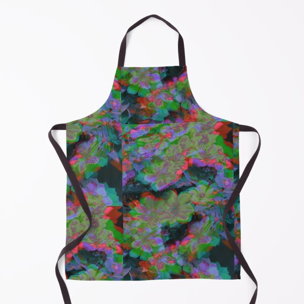 Item preview, Psychedelic clematis designed and sold by Bonnie's Playground.