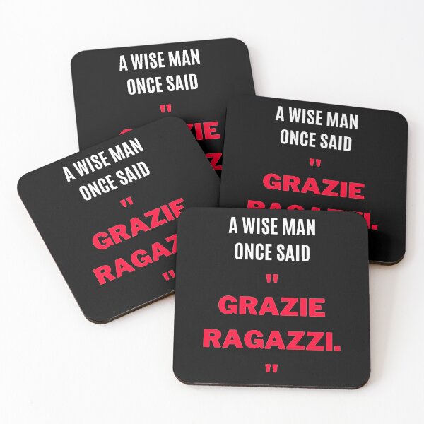 Item preview, "Grazie Ragazzi." designed and sold by F1TwoTee.