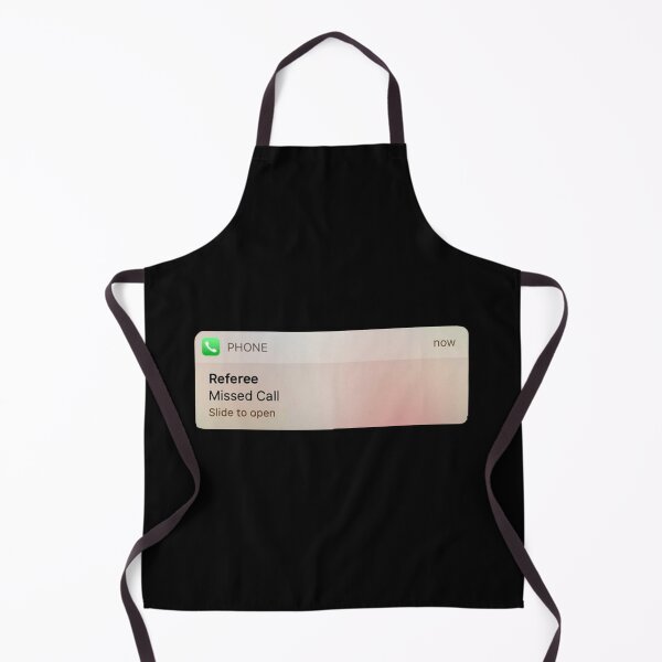 Item preview, Referee Missed Call Text- Funny Sports Sticker designed and sold by gretaboone.