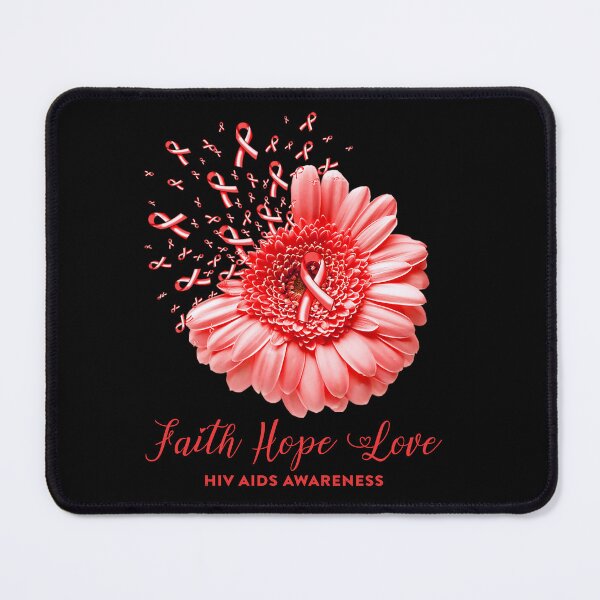 Item preview, Faith Hope Love Hiv Aids Awareness designed and sold by Tadmab.