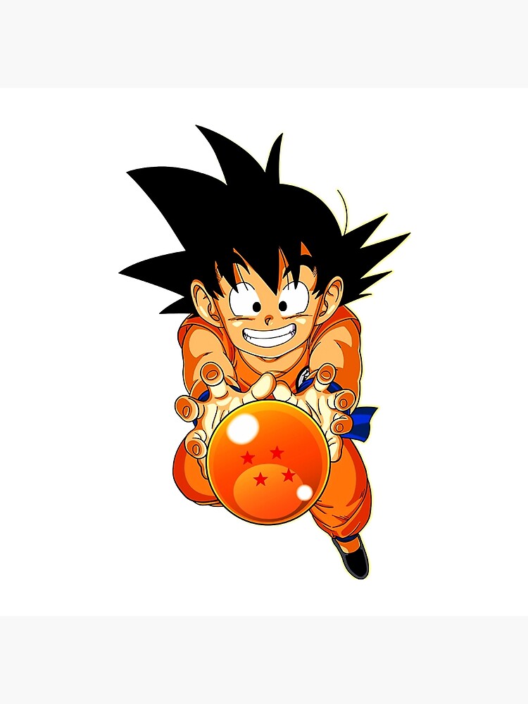 Dragon Ball Son Goku Art Board Print by NameYourWorld