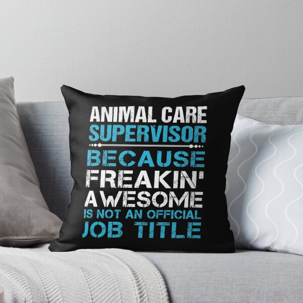 Item preview, Animal Care Supervisor T Shirt - Freaking Awesome Job Gift Item Tee designed and sold by oetate4774.