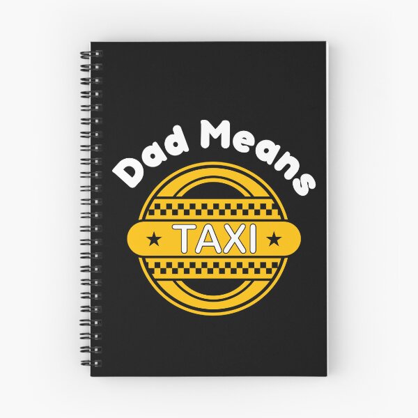 Item preview, Dad Means Taxi Black Version designed and sold by Cora Gregory.