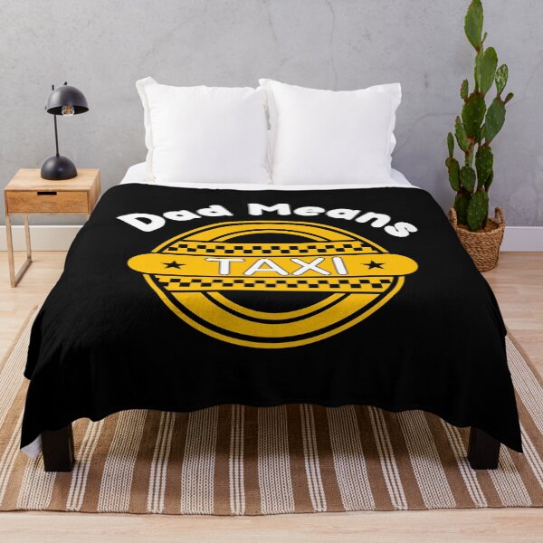 Item preview, Dad Means Taxi Black Version designed and sold by Cora Gregory.