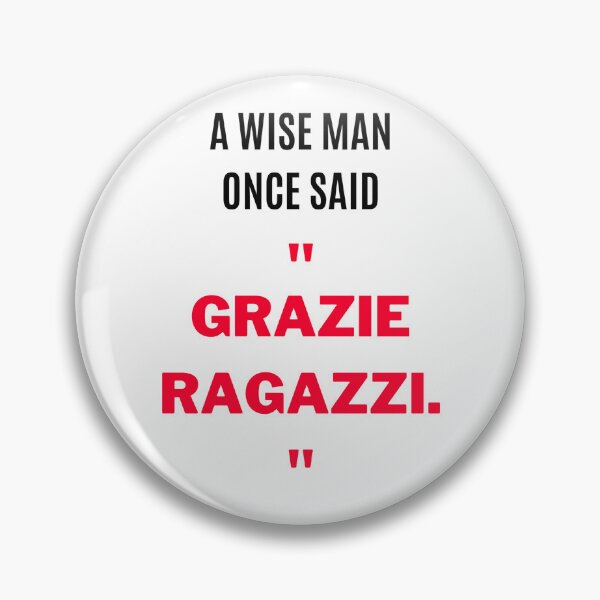 Item preview, "Grazie Ragazzi." designed and sold by F1TwoTee.