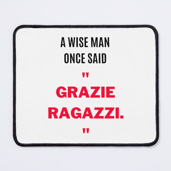 Item preview, "Grazie Ragazzi." designed and sold by F1TwoTee.
