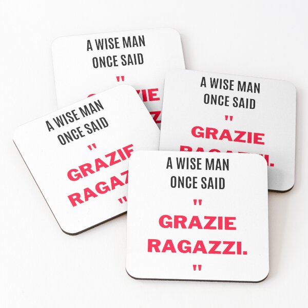 Item preview, "Grazie Ragazzi." designed and sold by F1TwoTee.