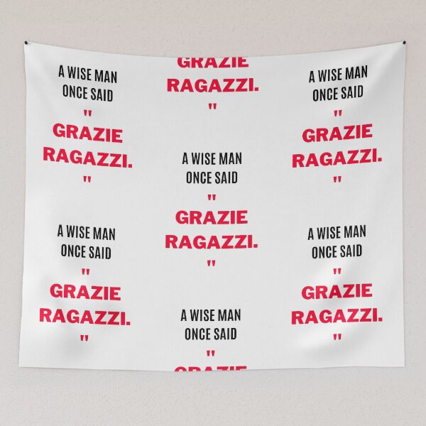 Item preview, "Grazie Ragazzi." designed and sold by F1TwoTee.