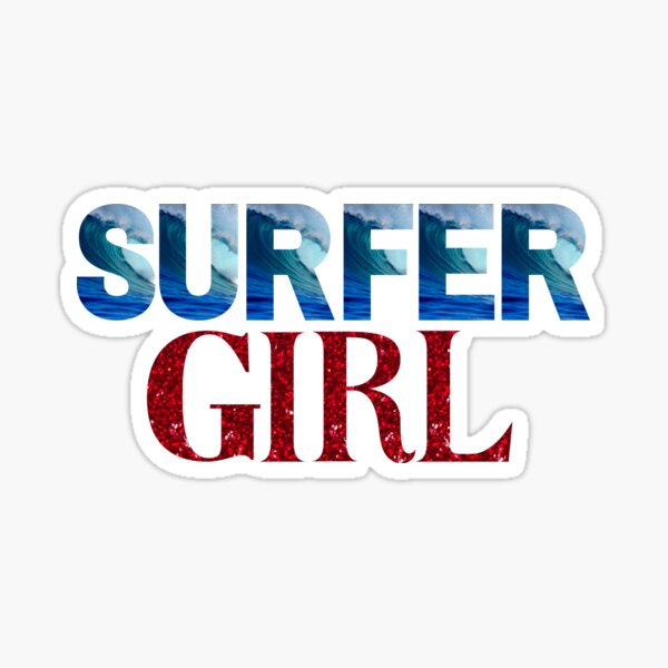 Aperçu de l'œuvre Fille surfeuse créée et vendue par DaydreamerDzine.