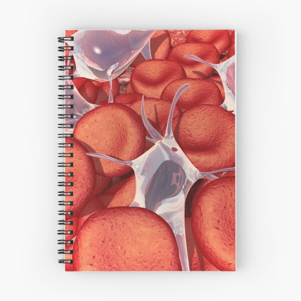 Item preview, STK700500H-Conceptual image of red blood cells with platelets. designed and sold by StocktrekImages.