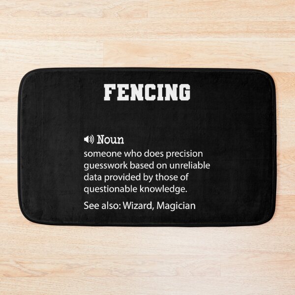 Item preview, Fencing Definition, Funny Fencing Quote, Cool gift for Fencing lover designed and sold by ZAstore.