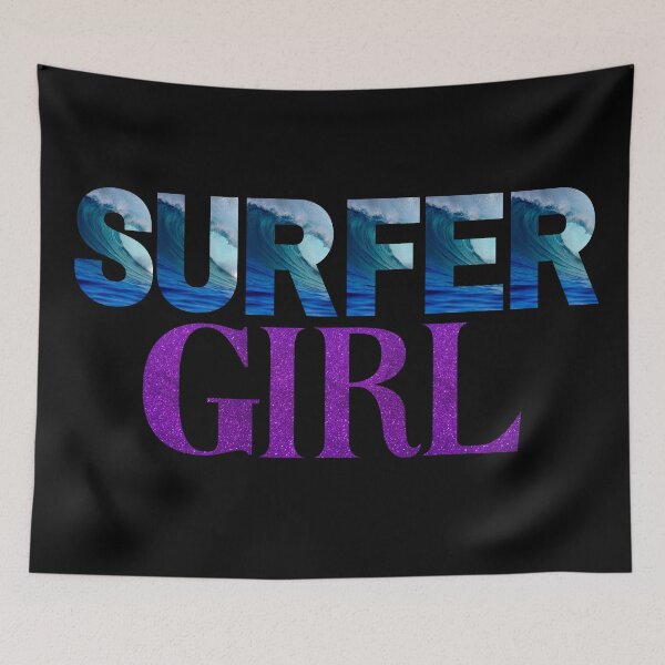 Aperçu de l'œuvre Fille surfeuse créée et vendue par DaydreamerDzine.