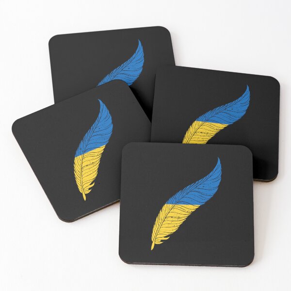 Item preview, I Stand With Ukraine - Ukraine Support Feather Freedom Peace Tee designed and sold by knapst.
