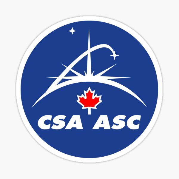 Copy of Canadian Space Agency  Sticker