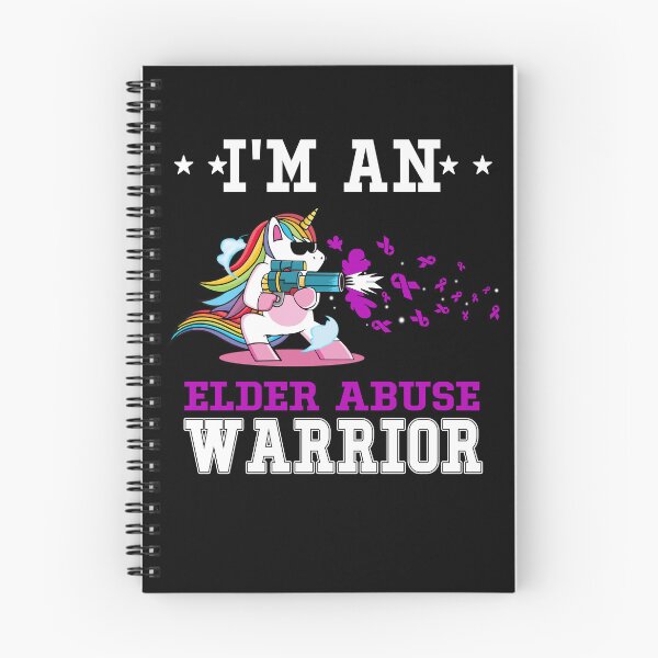 Item preview, Funny Unicorn I'm An Elder Abuse Warrior designed and sold by heppenp.